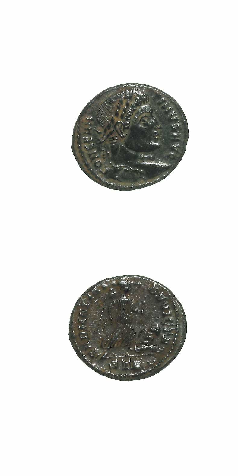 Bronze Coin of Emperor Constantine I the Great, 307 CE - 337 CE