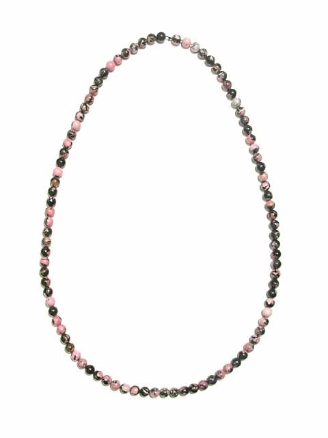 Rhodonite Bead Necklace