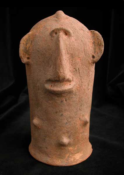 Bura Terracotta Sculpture of a Bust, 3rd Century CE - 11th Century CE