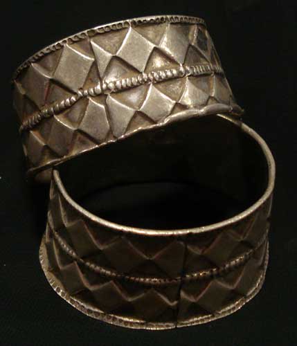 A Pair of Silver Bracelets, 1100 CE - 1300 CE