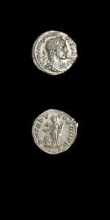 Silver Denarius of Emperor Elagabalus, 220 CE - 222 CE