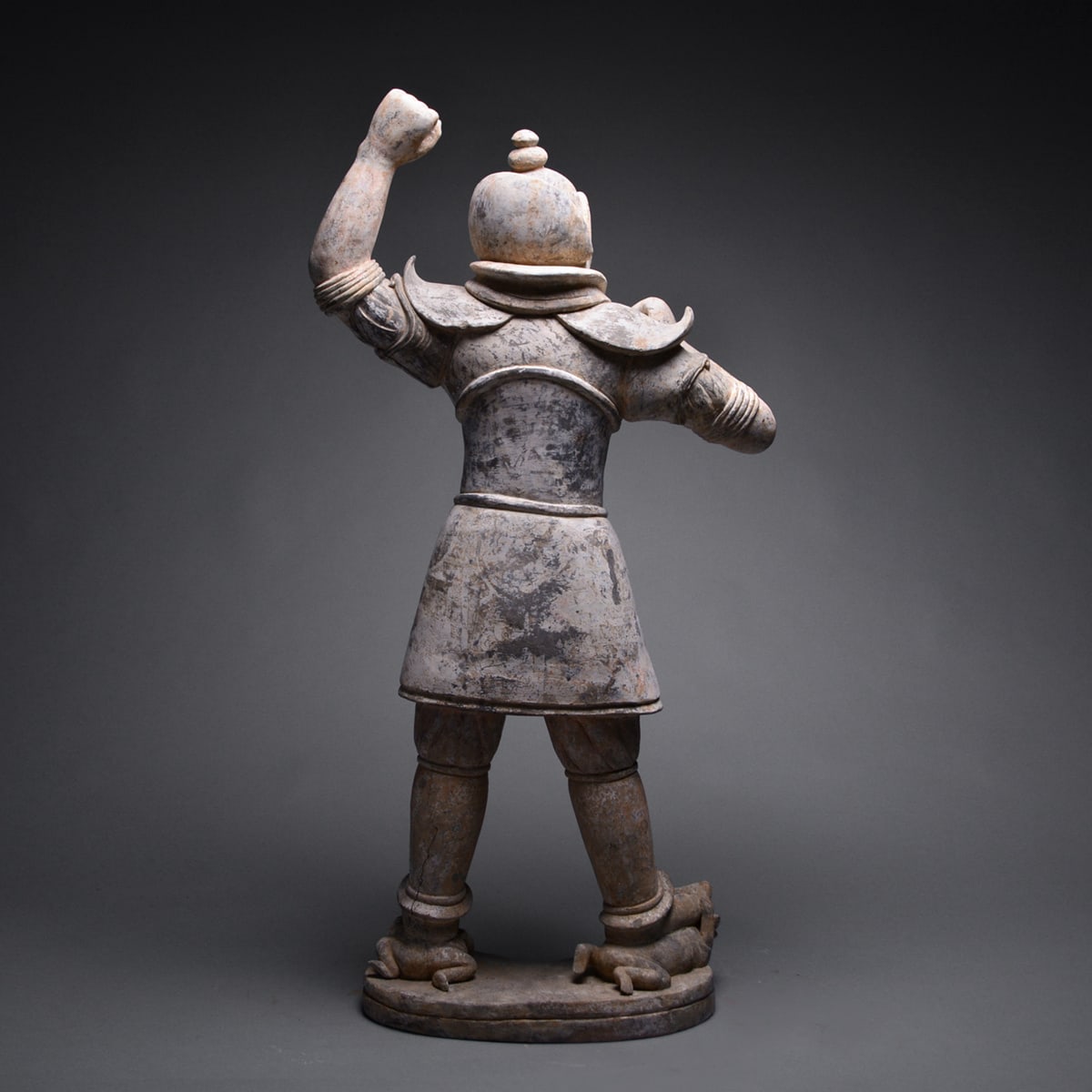 Tang Sculpture of a Lokapala, 618 CE - 906 CE