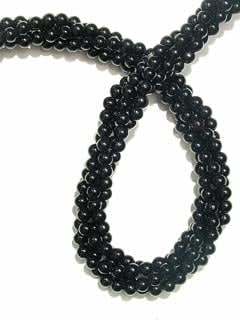 Black Onyx Bead Necklace