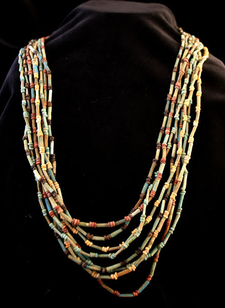 Egyptian bead necklace online