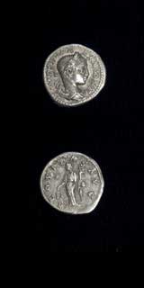 Silver Denarius of Emperor Severus Alexander, 228 CE - 231 CE
