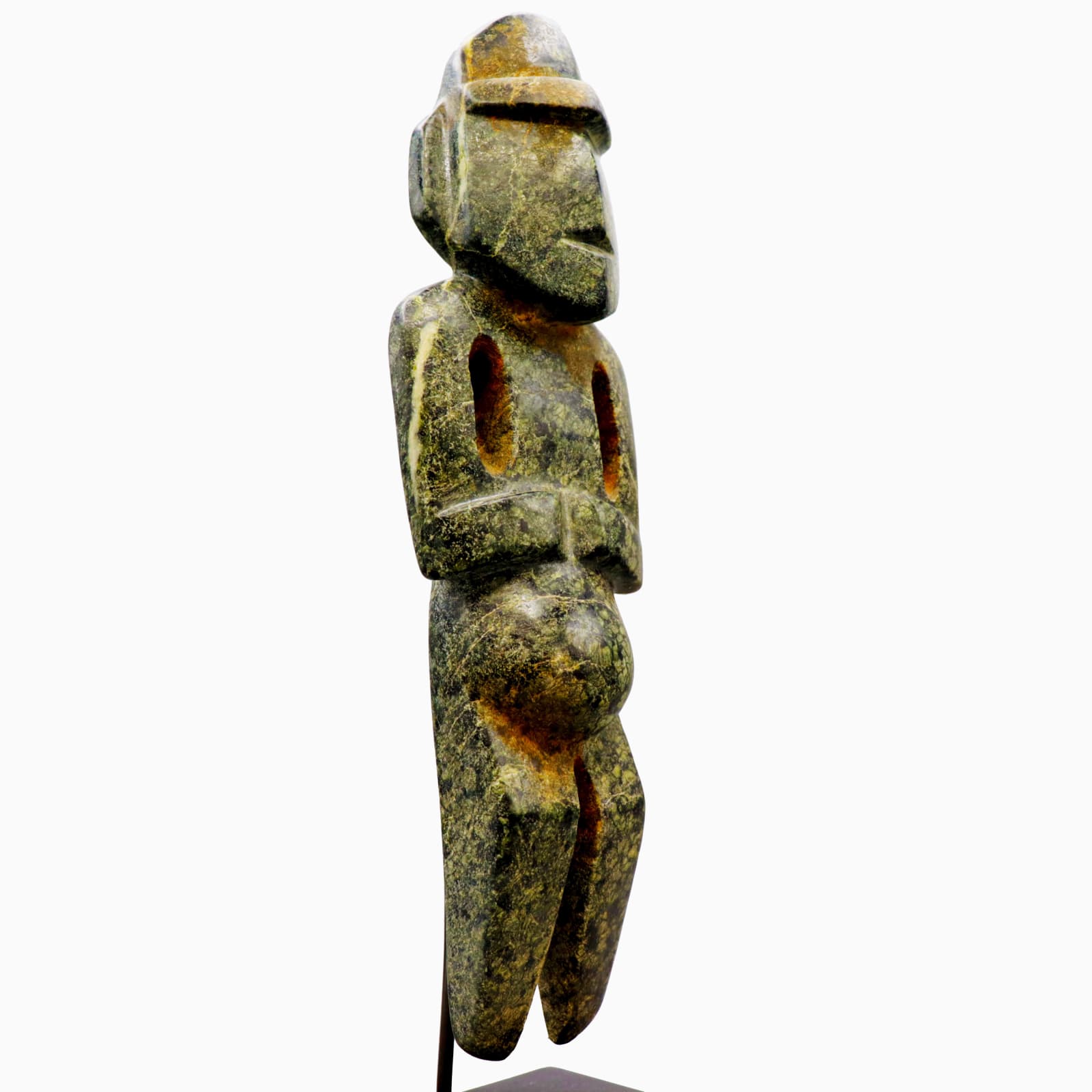 Mezcala Andesite Idol, 300 BCE - 300 CE