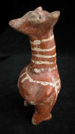 Tala-Tonalá Style Jalisco Sculpture of a Standing Bear, 300 BCE - 300 CE