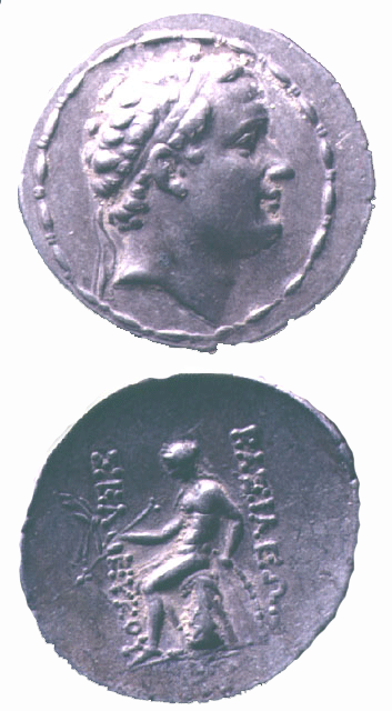 Seleukid Silver Tetradrachm of King Seleukos IV, 187 BCE - 175 CE