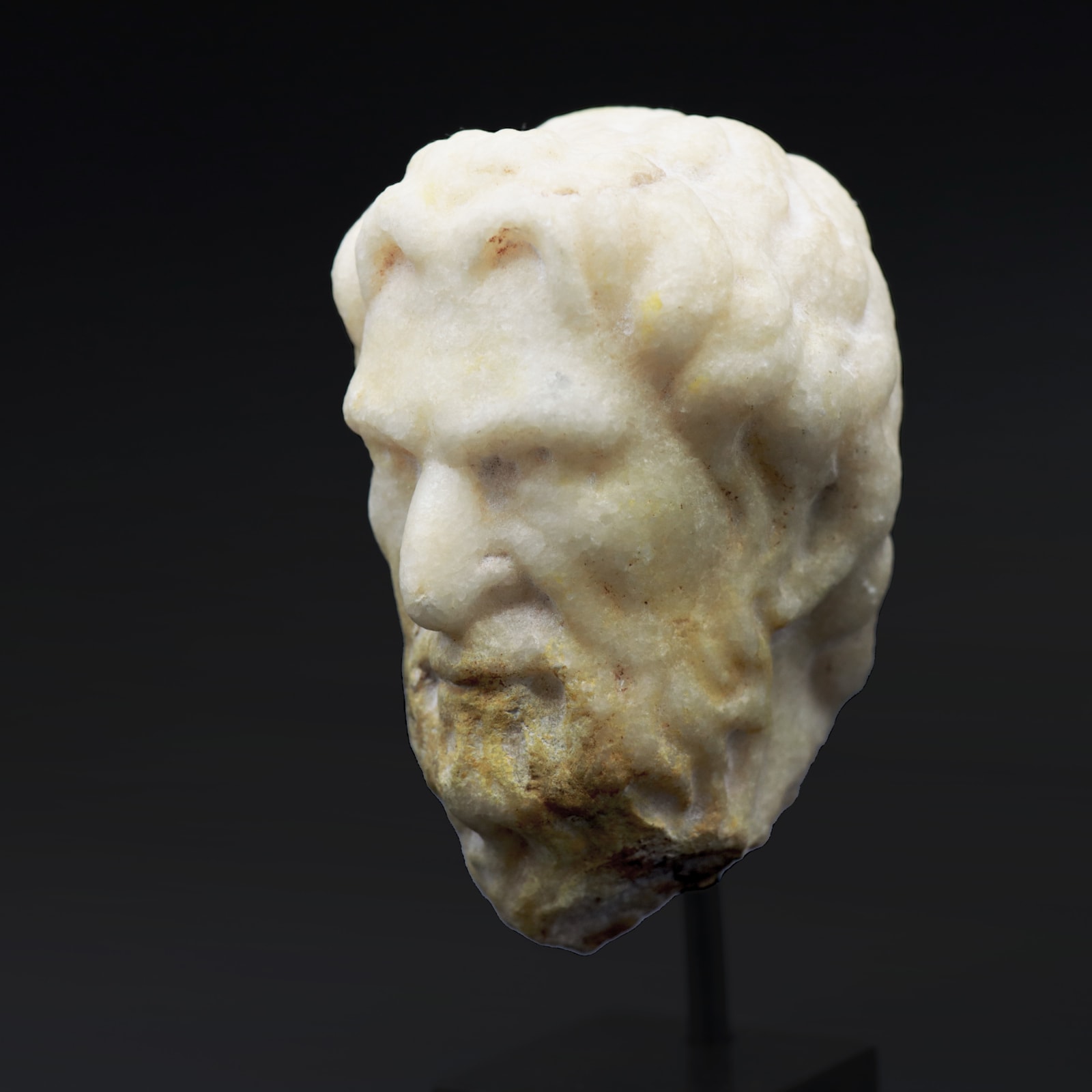 Portrait of an Antonine Emperor, possibly Antoninus Pius, AD 100 - AD 200