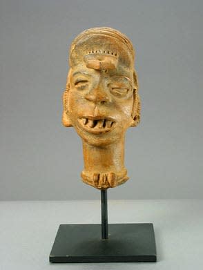 Igbo Terracotta Bust of a Man, 18th Century CE