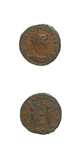 Bronze Antoninianus of Emperor Tacitus, 275 CE - 276 CE