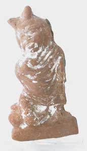 Sculptural Fragment of a Dwarf, 200 BCE - 200 CE
