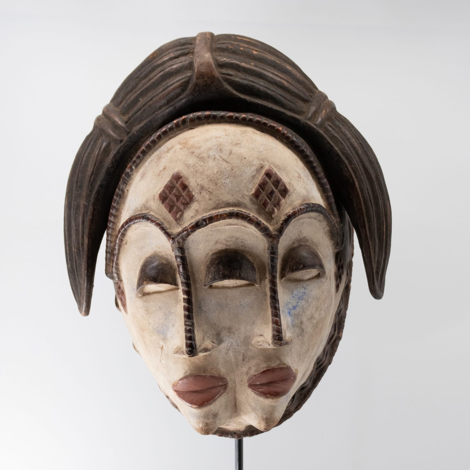 Punu Two Faced Mask, 19th - 20th Century CE