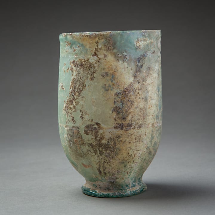 Roman Glass Beaker, 1st Century CE - 3rd Century CE
