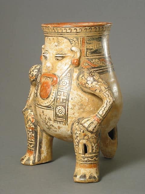 Guanacaste-Nicoya Tlaloc Effigy Vessel, 1200 CE - 1550 CE