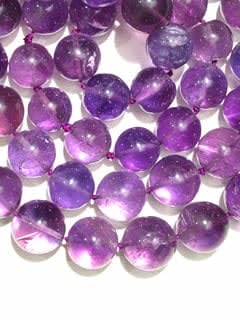 Amethyst Bead Necklace