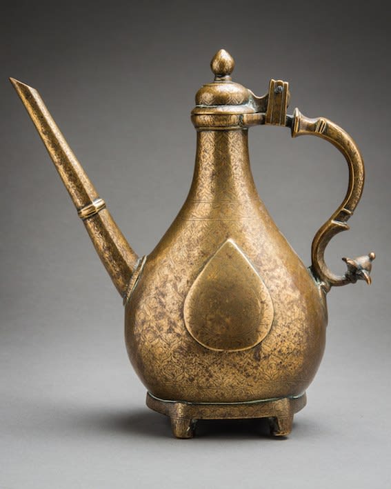 Brass ewer, 1700 CE - 1857 CE