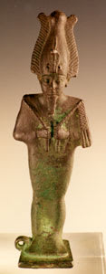 Bronze Sculpture of Osiris, 600 BCE - 300 CE