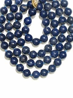 Lapis Lazuli Bead Necklace