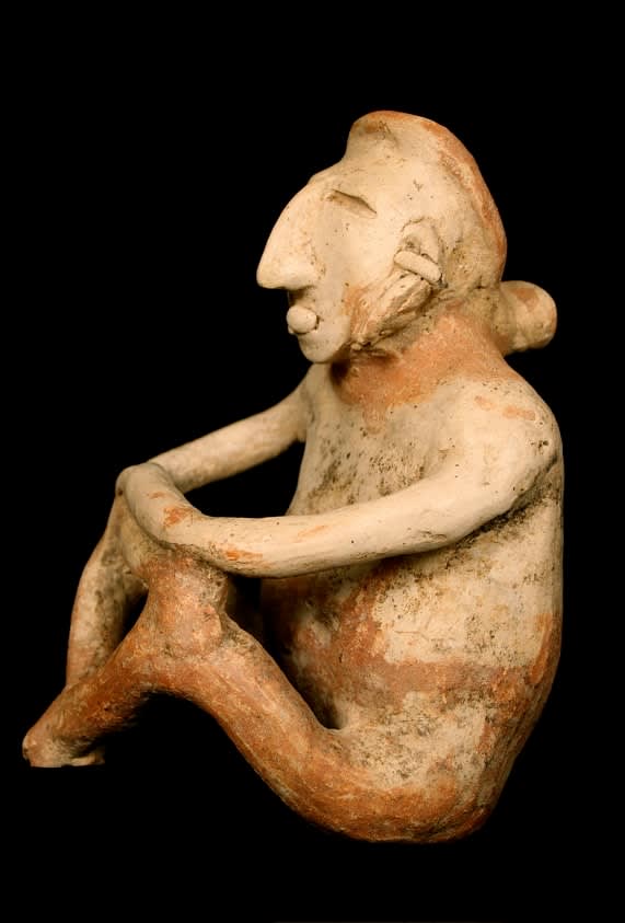 San Juanito Style Jalisco Terracotta Figure, 300 BCE - 300 CE