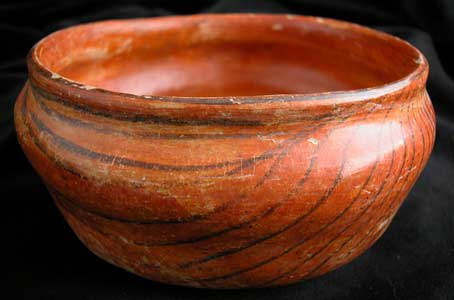 Nayarit Painted Terracotta Bowl, 300 BCE - 300 CE