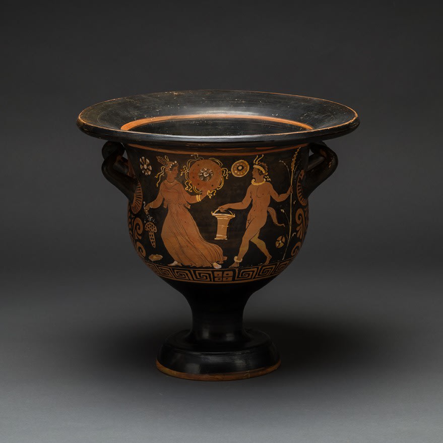 Apulian Red-Bell Krater, 400 BCE - 300 BCE