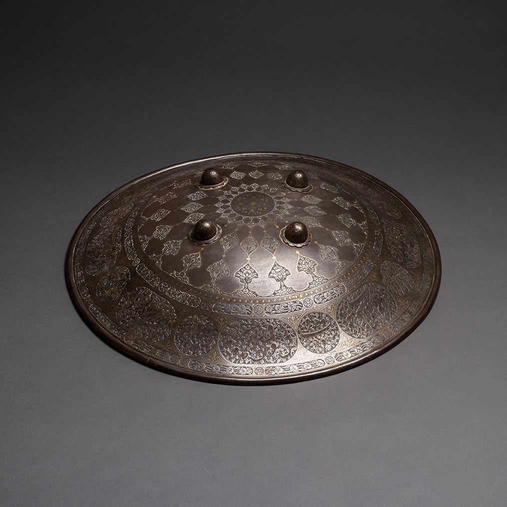 Safavid Bronze Shield, 1501 CE to 1736 CE