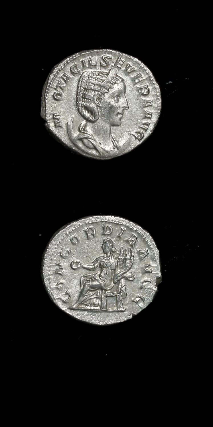 Silver Antoninianus of Empress Otacilia Severa, 246 CE - 248 CE
