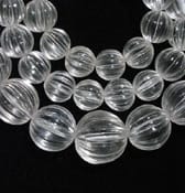 Rock Crystal Bead Necklace