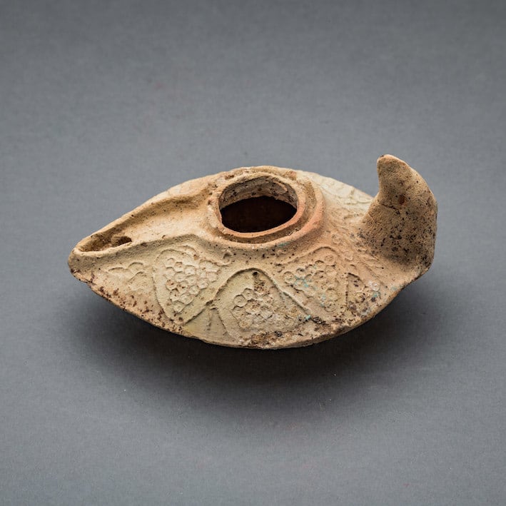 Terracotta Oil Lamp, 700 CE - 900 CE