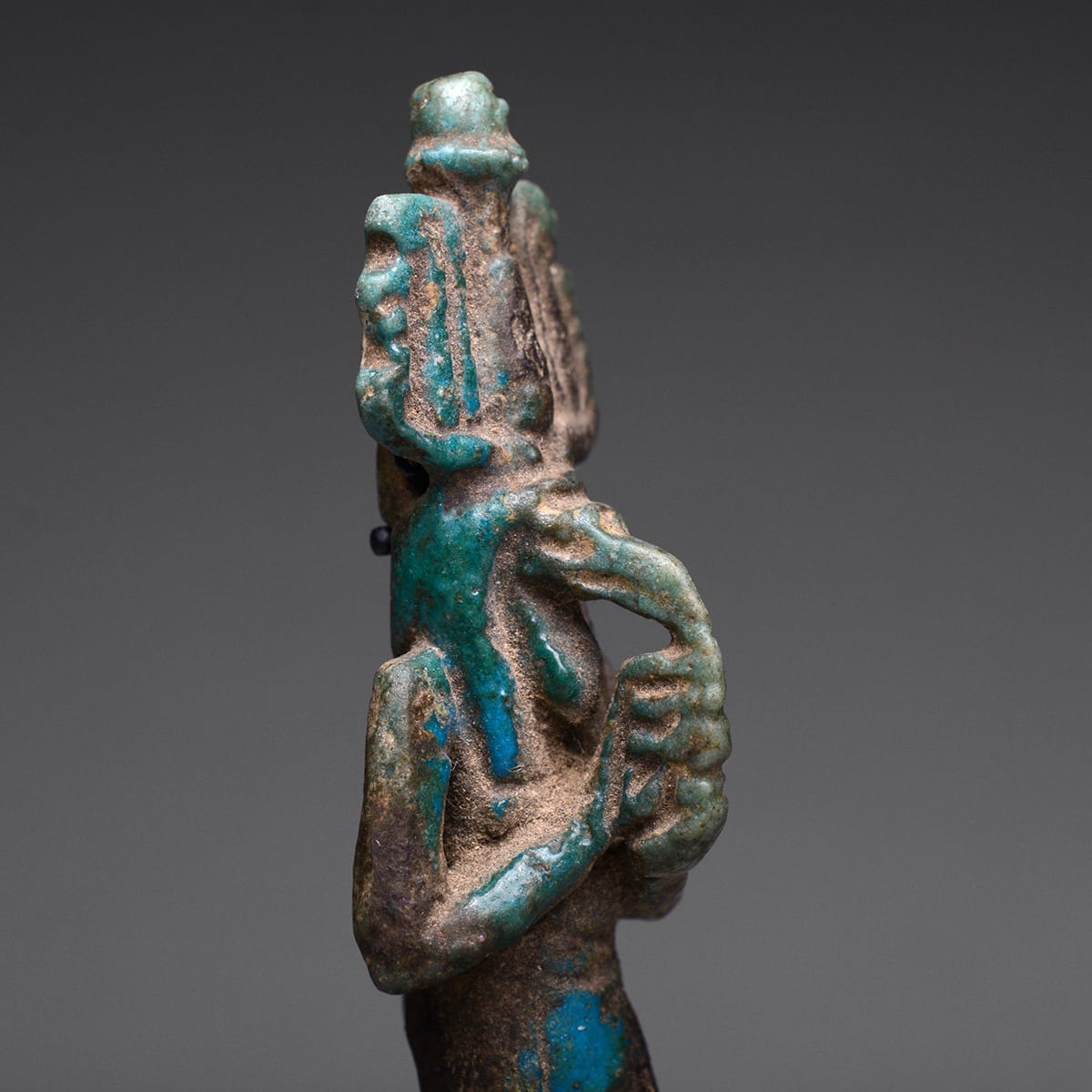 New Kingdom Faience Amulet of Thoth, 1600 BCE - 600 BCE