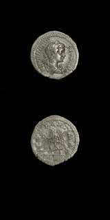 Silver Denarius of Emperor Caracalla, 200 CE - 210 CE