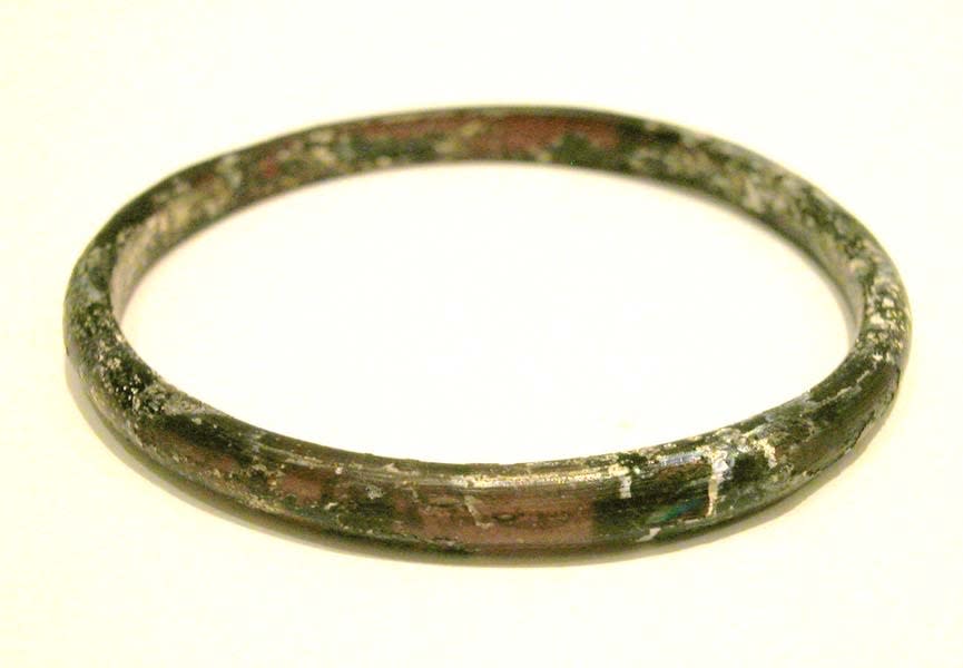 Roman Glass Bangle, 100 CE - 300 CE