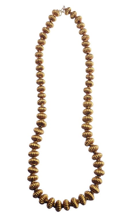 Gold Beaded Necklace, 1600 CE - 1800 CE