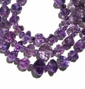 Amethyst Bead Necklace