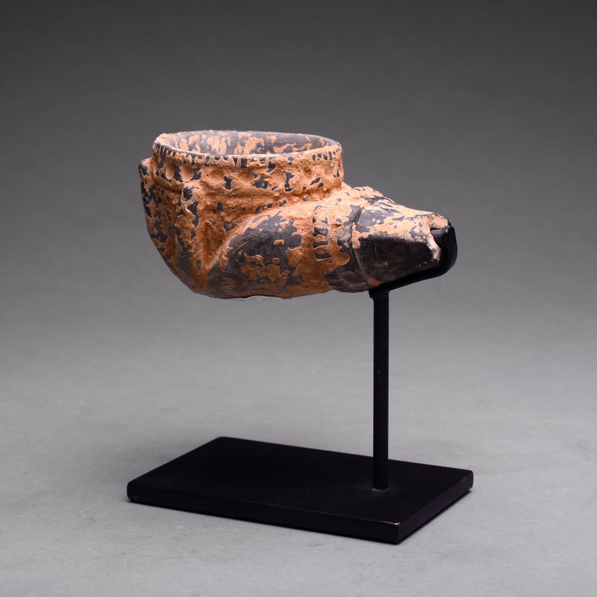 Phoenician Carved Stone Incense Burner, 900 BCE - 500 CE