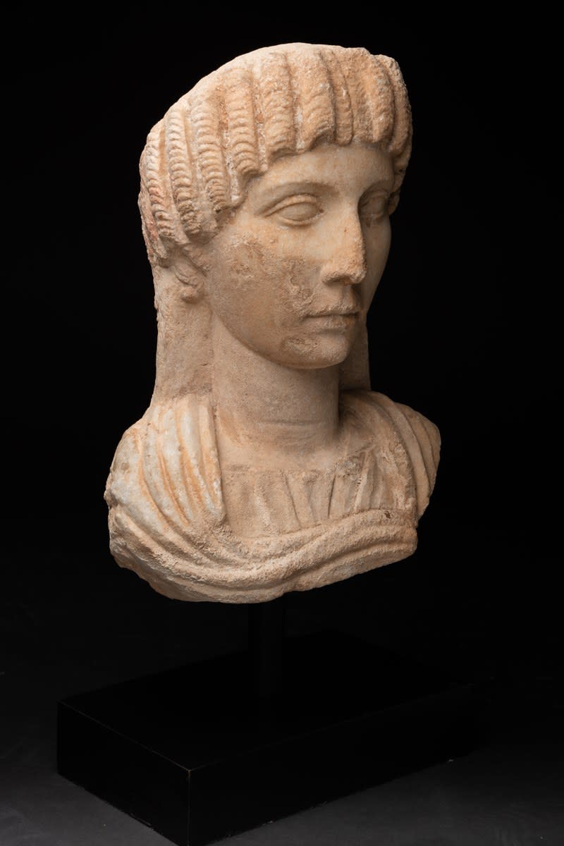 Portrait of Empress Julia Mamaea, AD 200 - AD 300