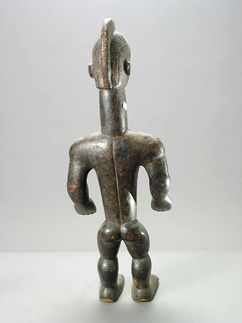 Dan Wooden Sculpture of a Woman, 20th Century CE