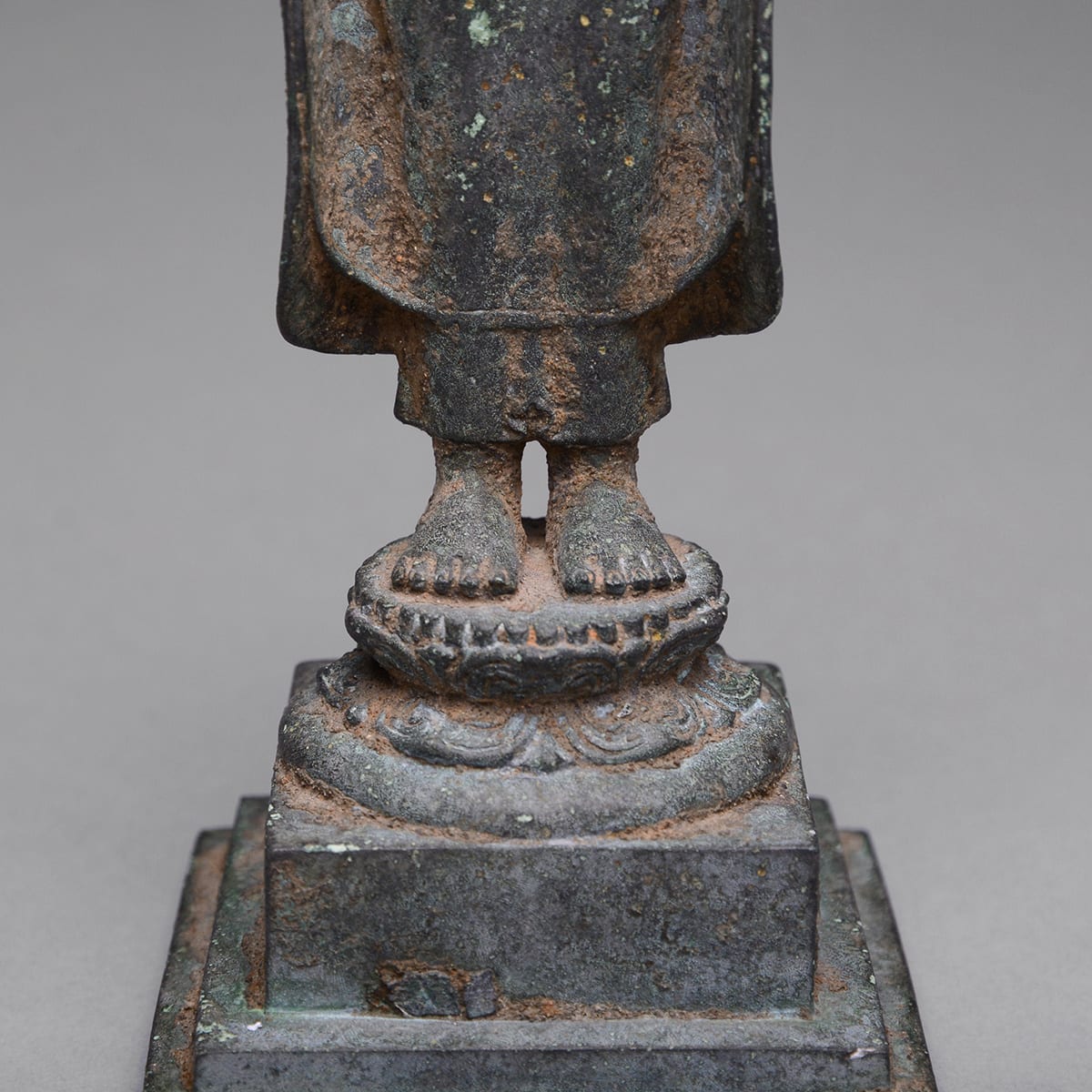 Bronze Buddha Figure, 900 CE - 1250 CE