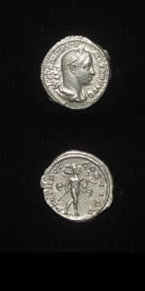 Silver Denarius of Emperor Severus Alexander, 222 CE - 228 CE