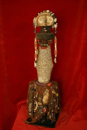 Bagara or Ondurman Beaded Doll, 20th Century CE
