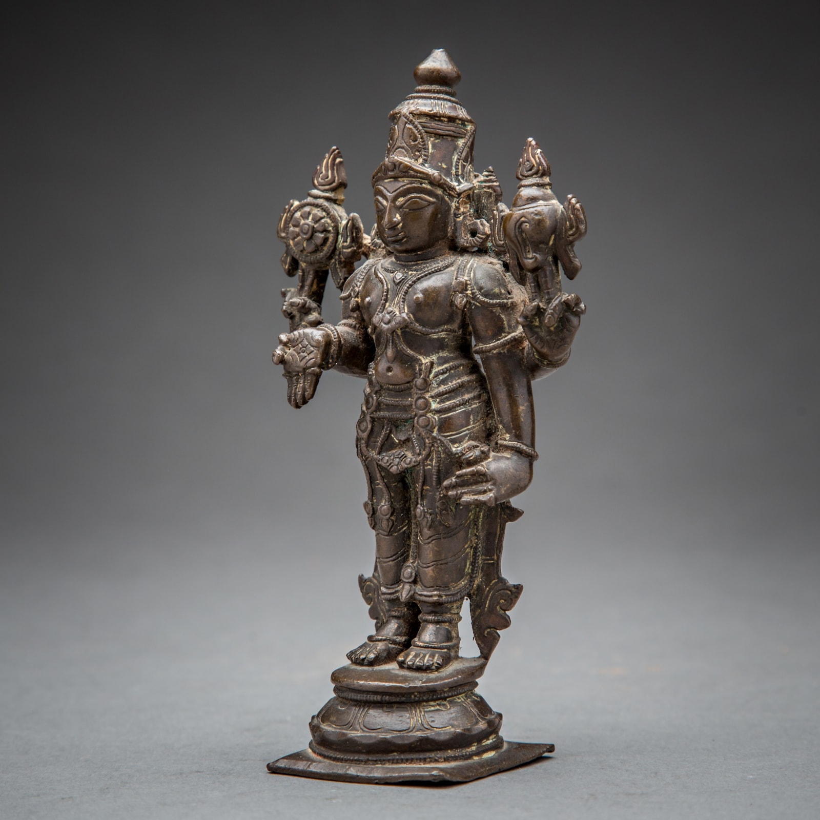 Bronze Figure of Vishnu, 1750 CE - 1850 CE