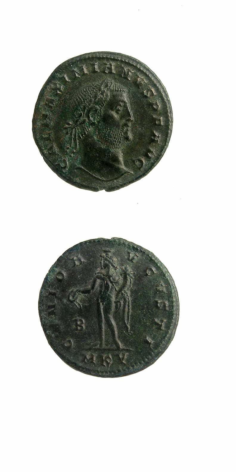 Bronze Follis of Emperor Galerius, 305 CE - 311 CE