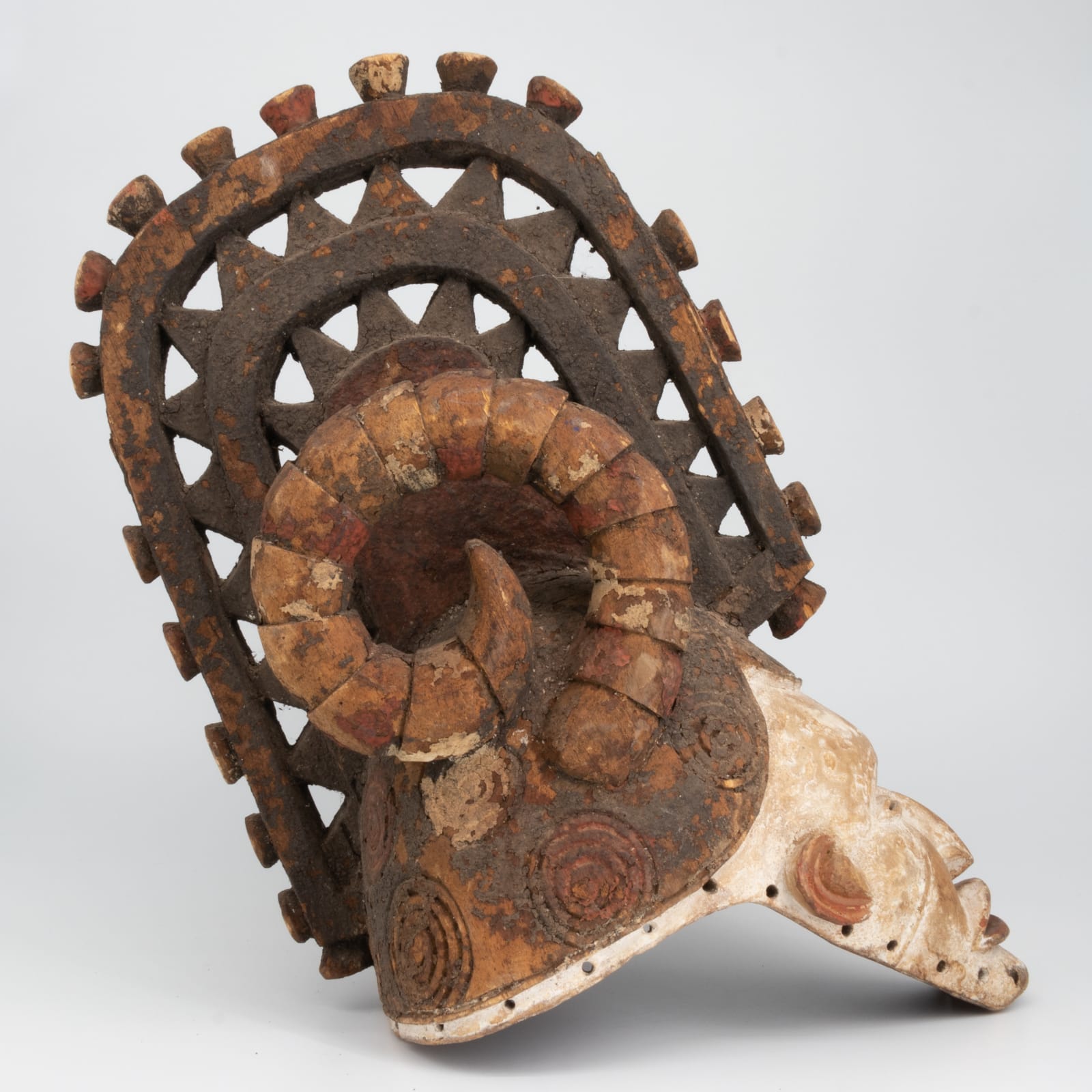 Igbo Maiden Spirit Helmet Mask (Agbogho Mmwo), 19th - 20th Century CE