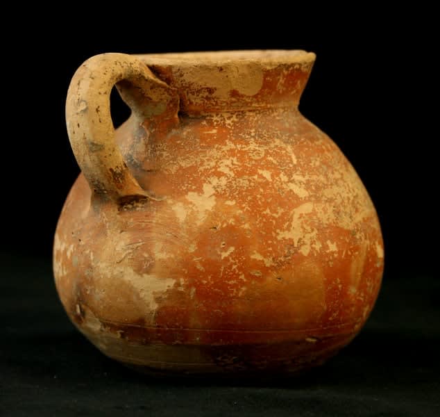 Roman Period Terracotta Spouted Juglet, 100 CE - 300 CE