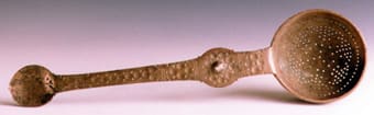 Metal Alloy Strainer, 700 CE - 900 CE