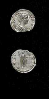 Silver Denarius of Geta Struck While Caesar, 199 CE - 202 CE