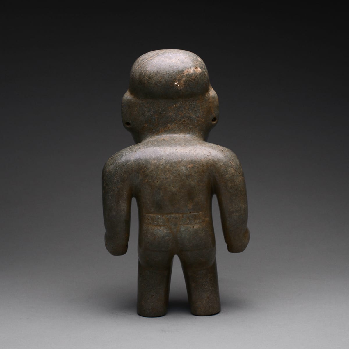 Olmec Jade Figure, 1200 BCE - 600 BCE