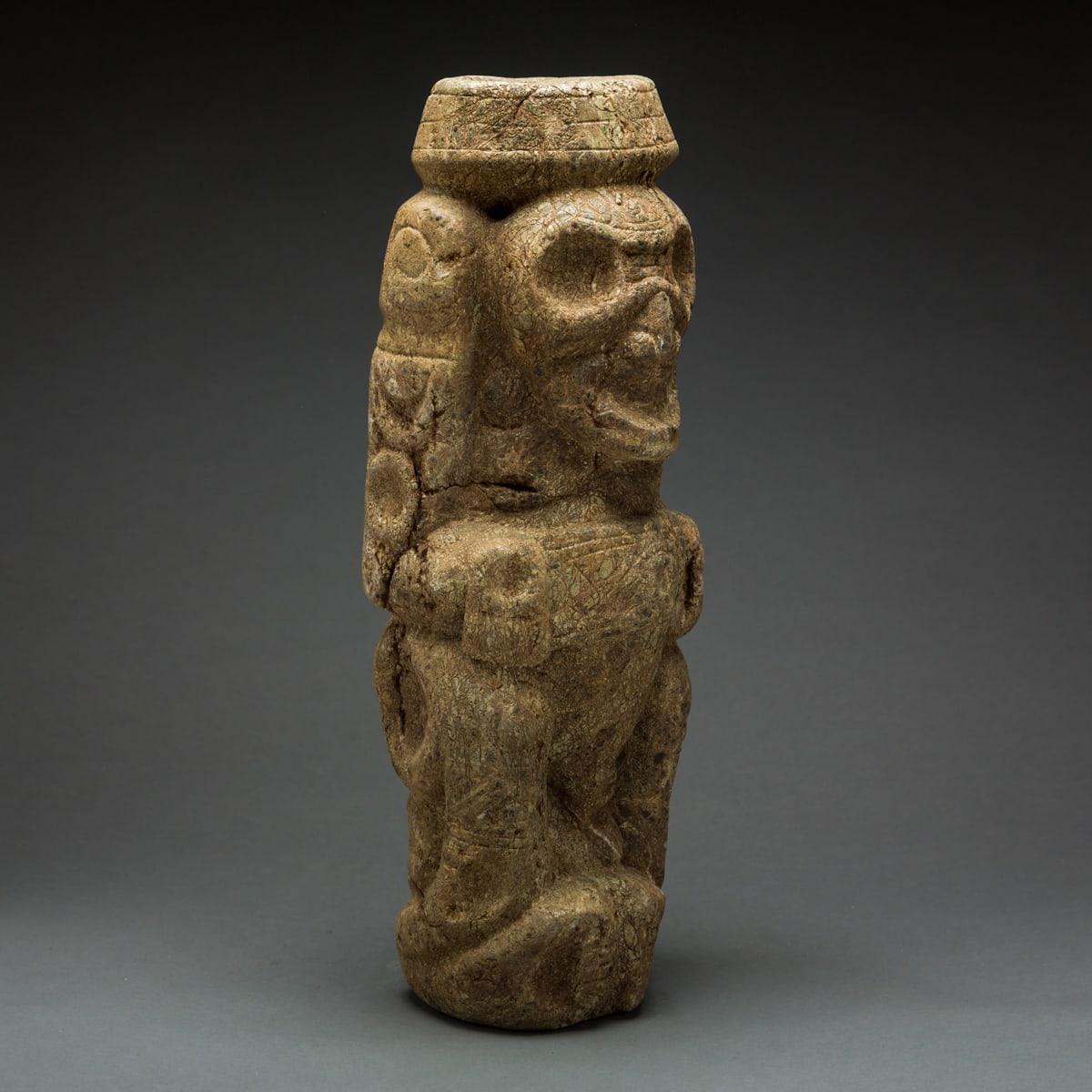 Taino Stone Zemi Sculpture, 1100 CE - 1500 CE