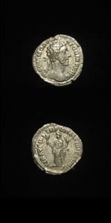 Silver Denarius of Emperor Commodus, 180 CE - 192 CE